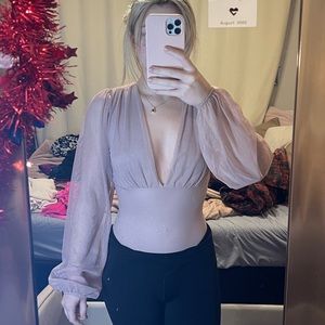 Pink Sparkle Bodysuit